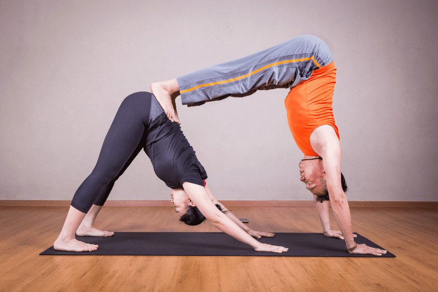 4 couple yoga poses to boost sex life | HealthShots