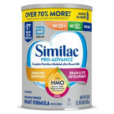 Product Comparison of Best Types of Formula for Infants: Enfamil ...