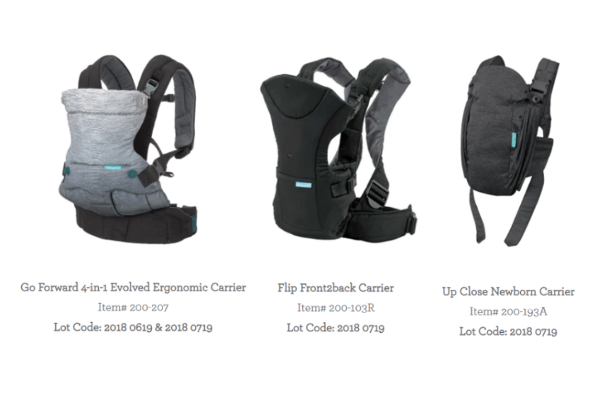 Infantino Baby Carrier Recall Possible Falling Hazards & Safety Risks