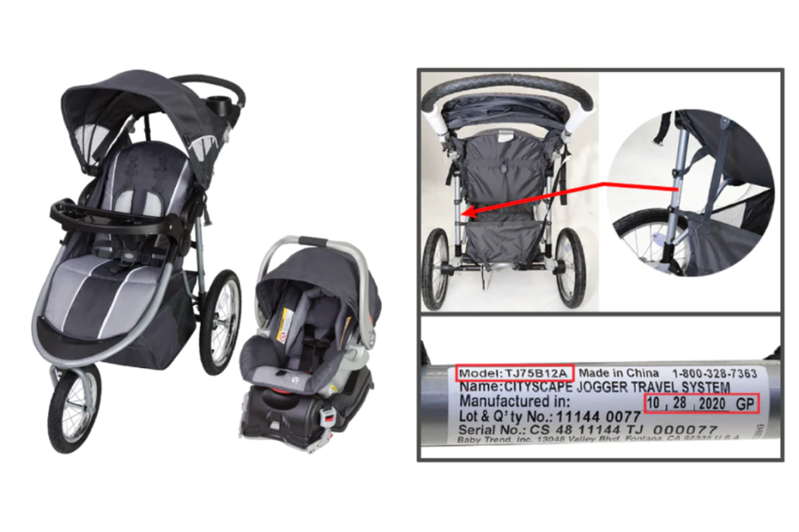 Zooper double outlet stroller recall