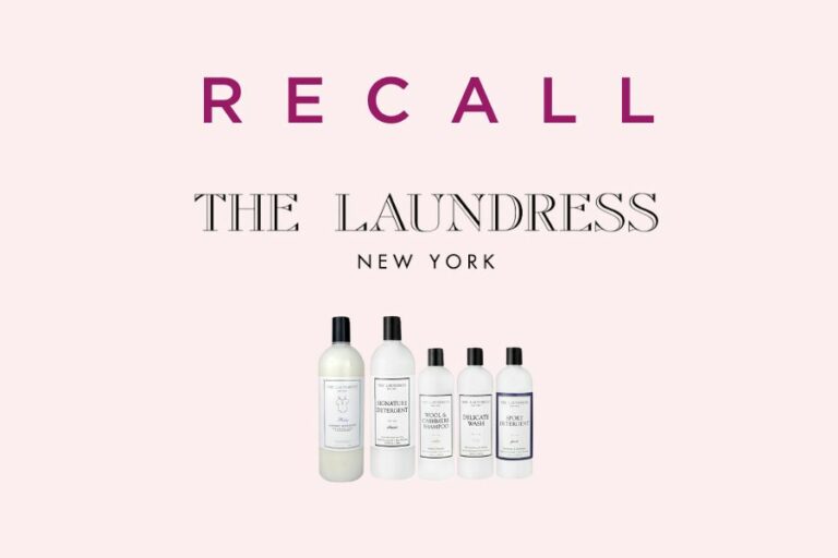 Laundress Recalls 20222023 Comprehensive List