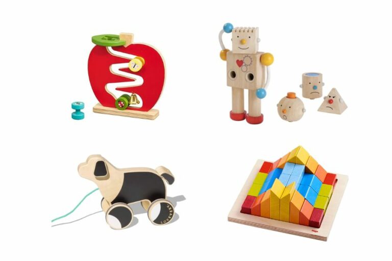 16 Wooden Educational Toys For Babies & Older Kids
