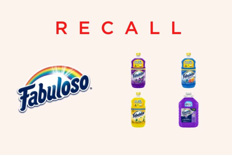 Fabuloso Recalls 4.9 Million MultiPurpose Cleaner Bottles