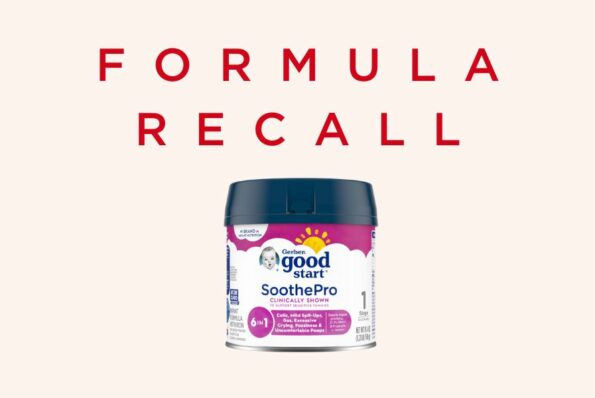 gerber formula recall